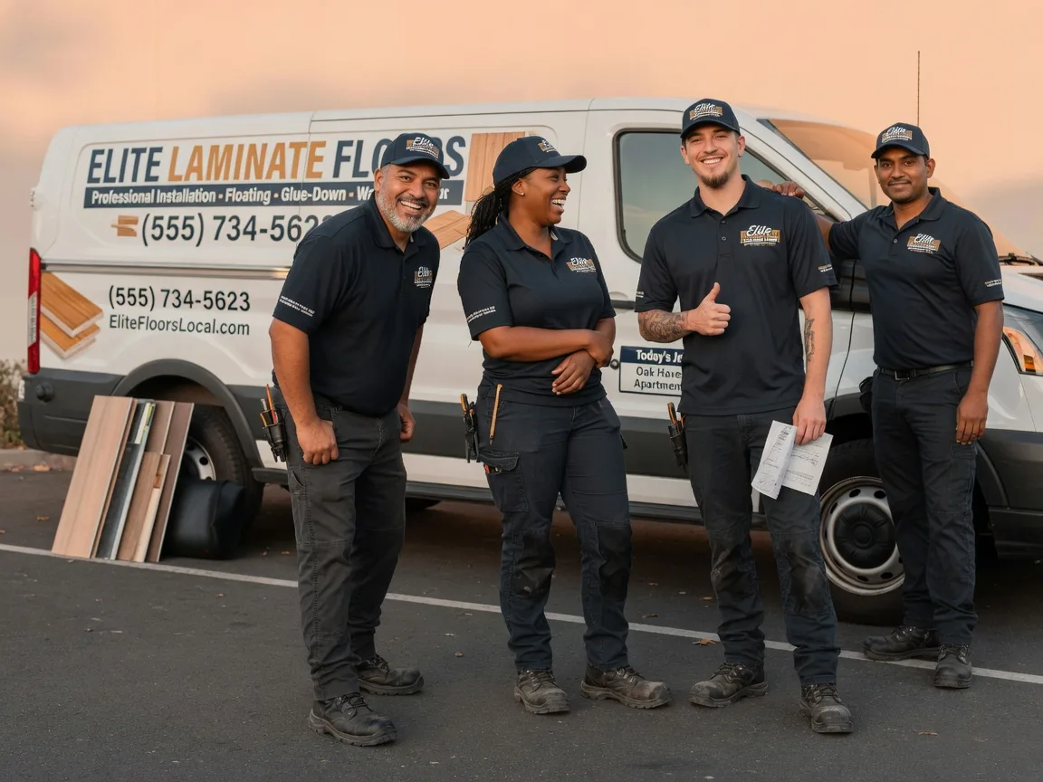 Laminate flooring installation company in Industry, IL